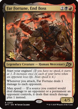 Far fortune, End Boss (PRE-203) (Foil)
