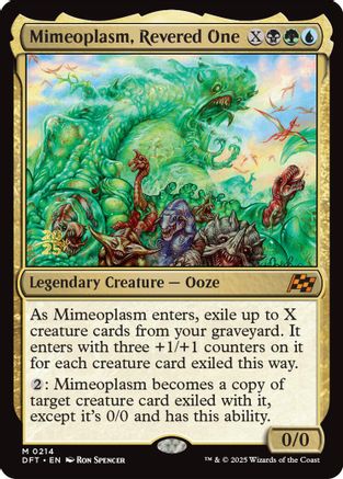 Mimeoplasm, Revered One (PRE-214) (Foil)