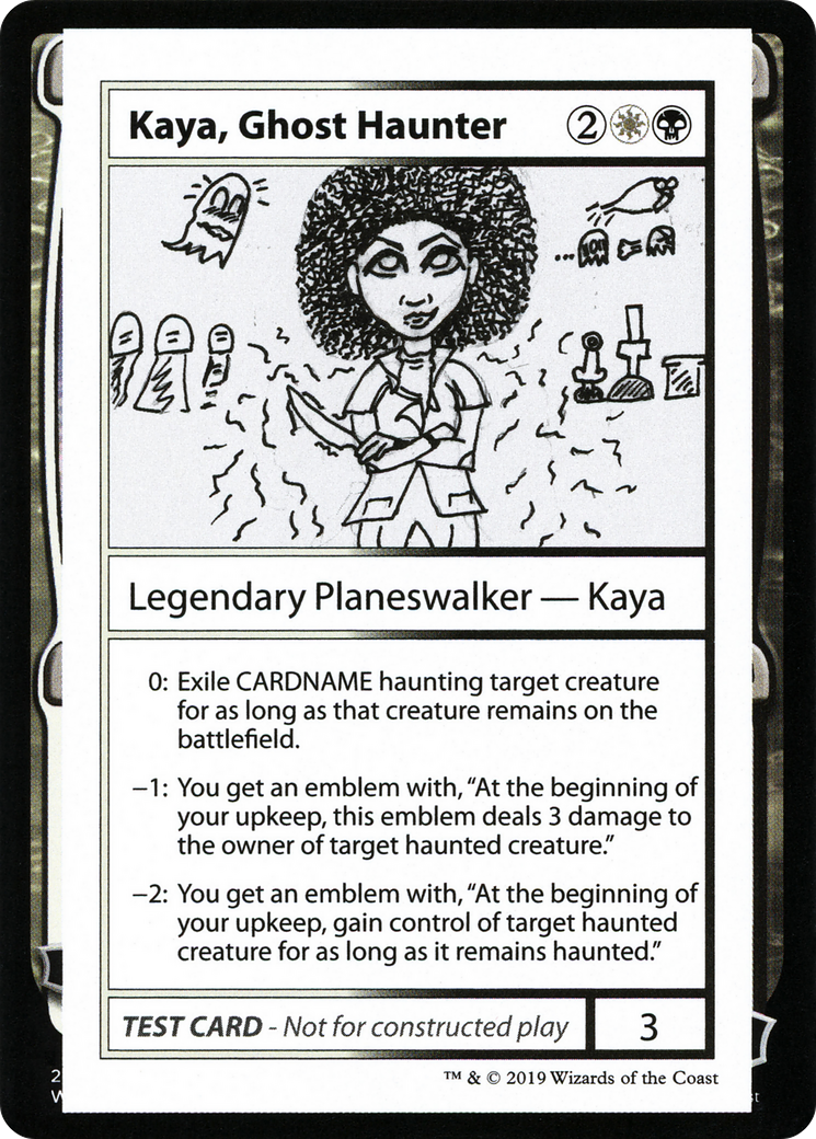 Kaya, Ghost Haunter (No PW Symbol) (CMB2-)