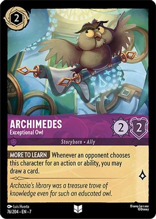Archimedes - Exceptional Owl (7-076)