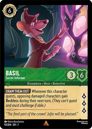 Basil - Secret Informer (7-093)