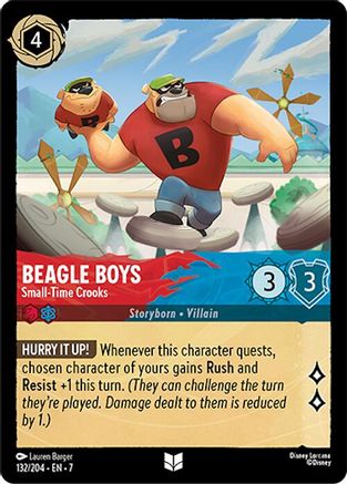 Beagle Boys - Small-Time Crooks (7-132) (Cold Foil)