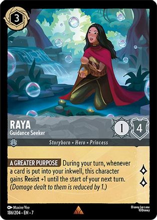 Raya - Guidance Seeker (7-186) (Cold Foil)