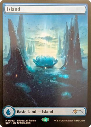 Island (0032) (SLP-032) (Foil)