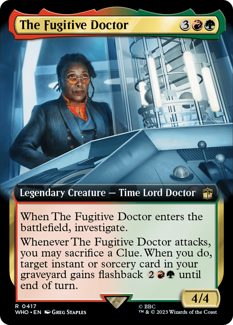 The Fugitive Doctor (WHO-417) (Extended Art) (Foil)
