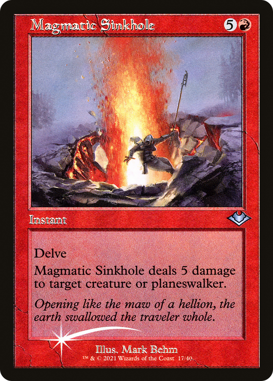 Magmatic Sinkhole (H1R-017) (Foil)
