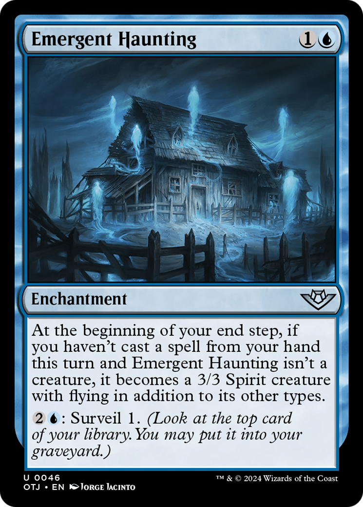 Emergent Haunting (OTJ-046) (Foil)