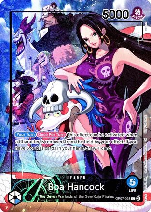 Boa Hancock (2025 PSA Magazine Promo) (OP07-038) (Foil)