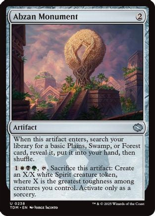 Abzan Monument (TDM-238) (Foil)