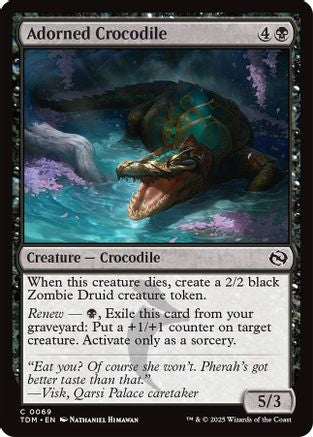 Adorned Crocodile (TDM-069) (Foil)