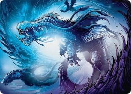 Roiling Dragonstorm Art Card (33/54) (AATDM-033)