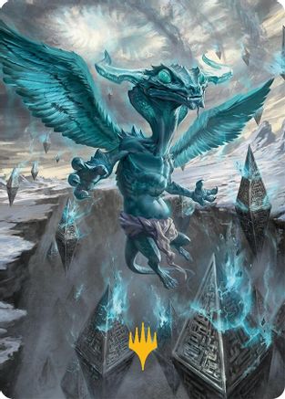 Ugin, Eye of the Storms Art Card (47/54) (Gold-Stamped) (AATDM-047)