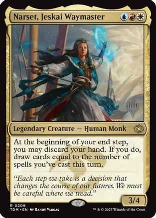 Narset, Jeskai Waymaster (PPTDM-209) (Foil)