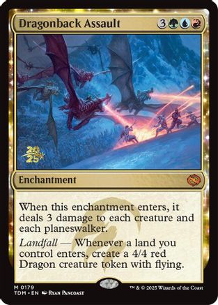 Dragonback Assault (PRE-179) (Foil)