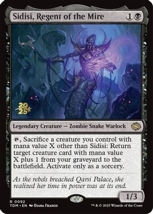 Sidisi, Regent of the Mire (PRE-092) (Foil)