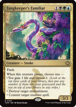 Fangkeeper's Familiar (PRE-183) (Foil)
