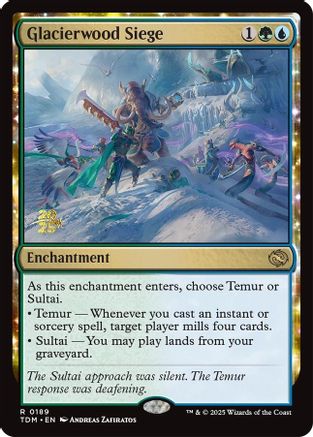 Glacierwood Siege (PRE-189) (Foil)