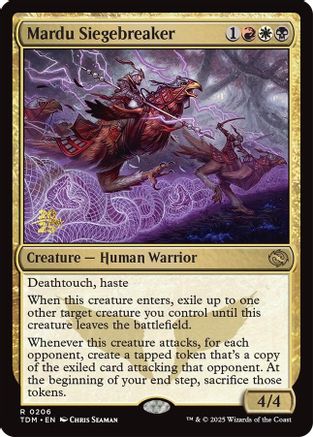 Mardu Siegebreaker (PRE-206) (Foil)