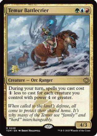 Temur Battlecrier (PRE-228) (Foil)