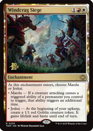 Windcrag Siege (PRE-235) (Foil)