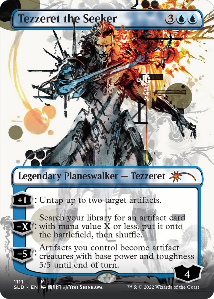 Tezzeret the Seeker (SLD-1111) (Borderless) (Foil)