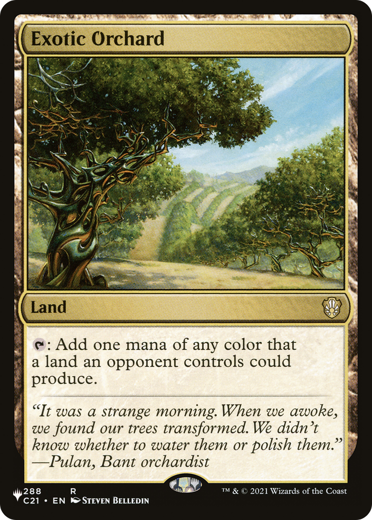 Exotic Orchard (LIST-C21-288)