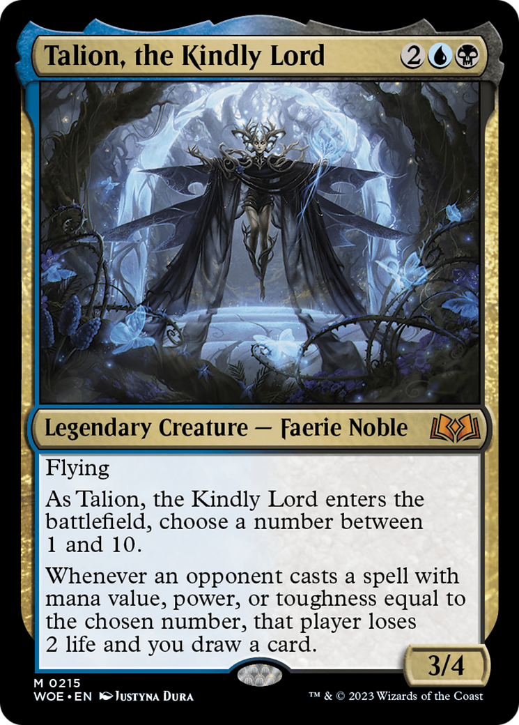 Talion, the Kindly Lord (WOE-215) (Foil)