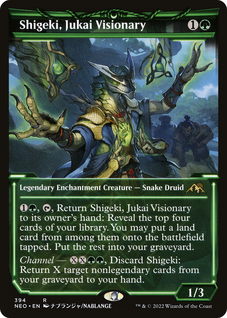 Shigeki, Jukai Visionary (NEO-394) (Showcase) (Foil)