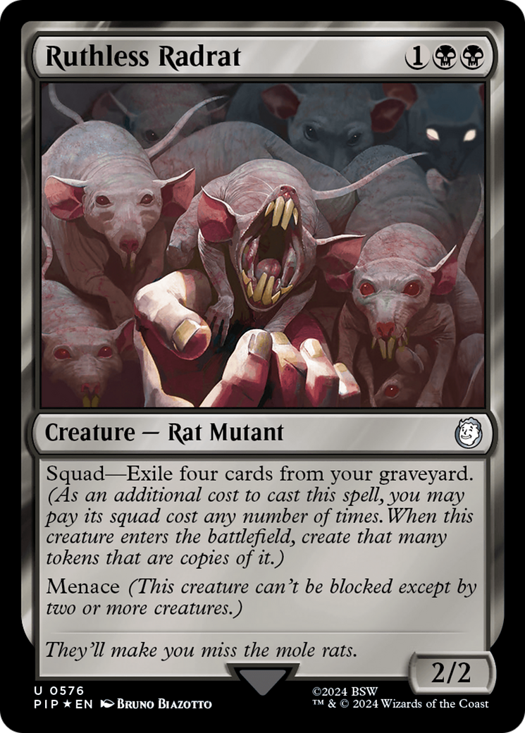 Ruthless Radrat (PIP-576) (Surge Foil)