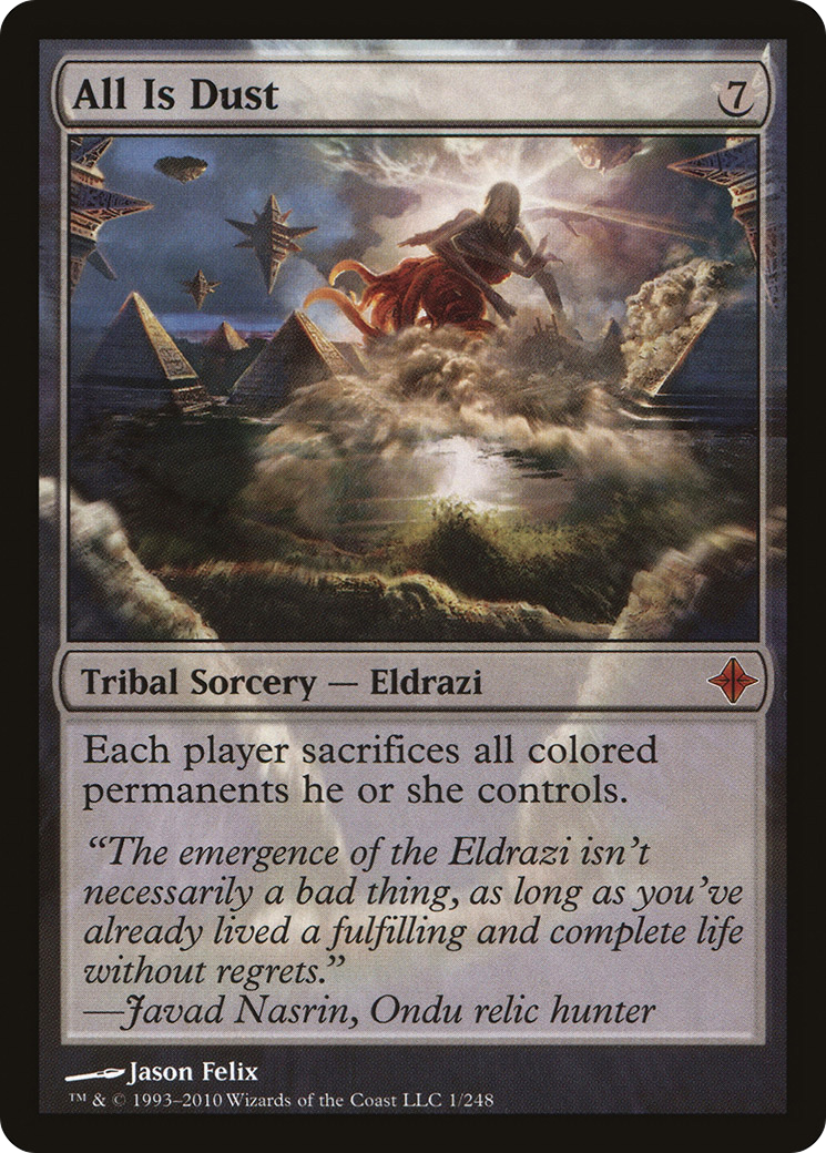 All Is Dust (ROE-001) (Foil)