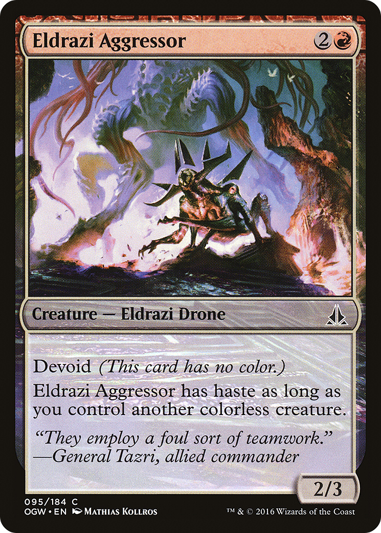 Eldrazi Aggressor (OGW-095) (Foil)