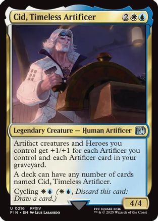 Cid, Timeless Artificer (0216) (FIN-216)
