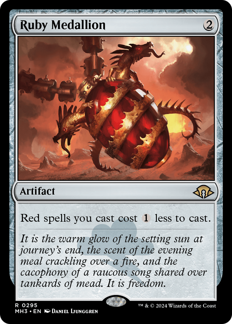 Ruby Medallion (MH3-295)