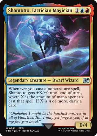 Shantotto, Tactician Magician (FIN-241) (Foil)