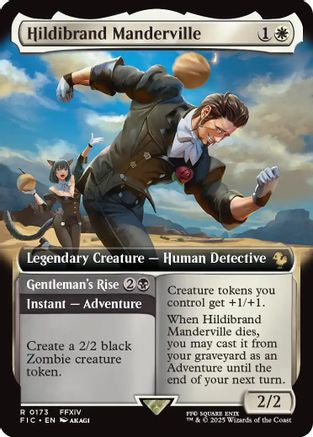 Hildibrand Manderville (Extended Art) (FIC-173) (Foil)