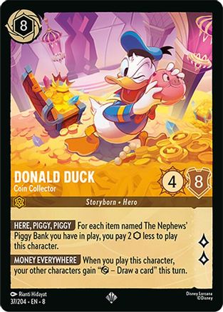 Donald Duck - Coin Collector (8-037)