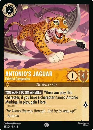 Antonio's Jaguar - Faithful Companion (8-031)