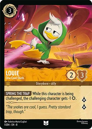 Louie - One Cool Duck (8-001) (Cold Foil)