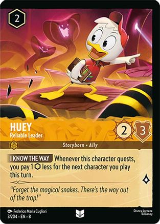 Huey - Reliable Leader (8-003) (Cold Foil)