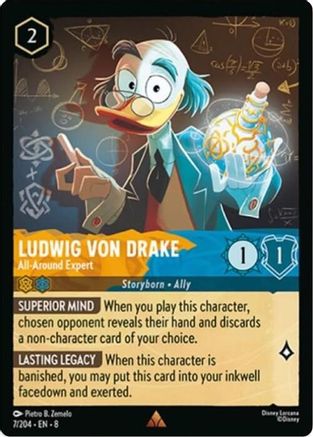 Ludwig Von Drake - All-Around Expert (8-007)