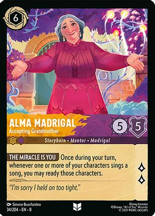 Alma Madrigal - Accepting Grandmother (8-034)