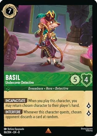 Basil - Undercover Detective (8-086)