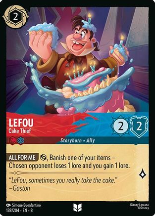 LeFou - Cake Thief (8-138)