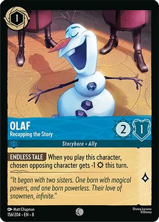 Olaf - Recapping the Story (8-154)