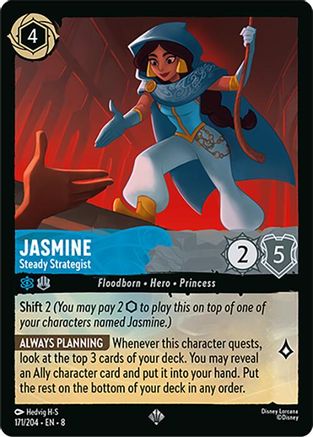 Jasmine - Steady Strategist (8-171) (Cold Foil)