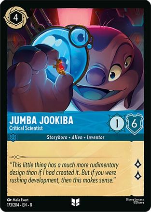 Jumba Jookiba - Critical Scientist (8-173)