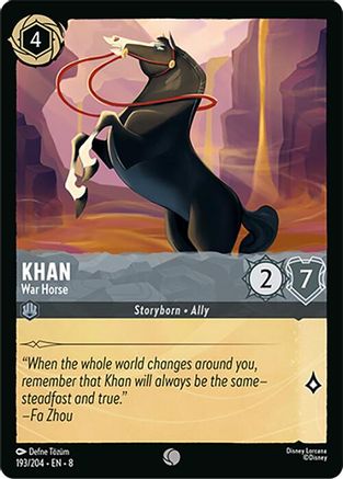 Khan - War Horse (8-193)