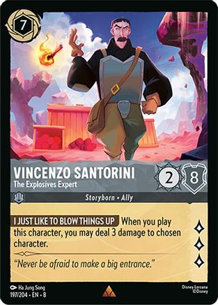 Vincenzo Santorini - The Explosives Expert (8-197)