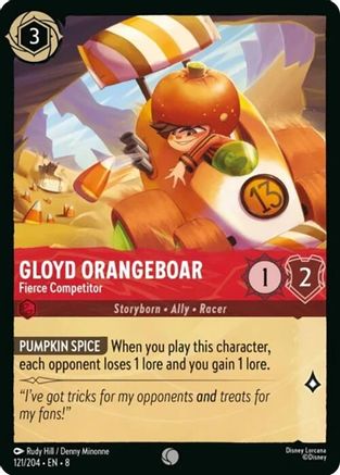 Gloyd Orangeboar - Fierce Competitor (8-121)