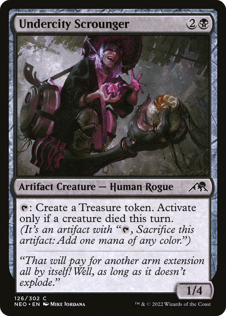 Undercity Scrounger (NEO-126) (Foil)